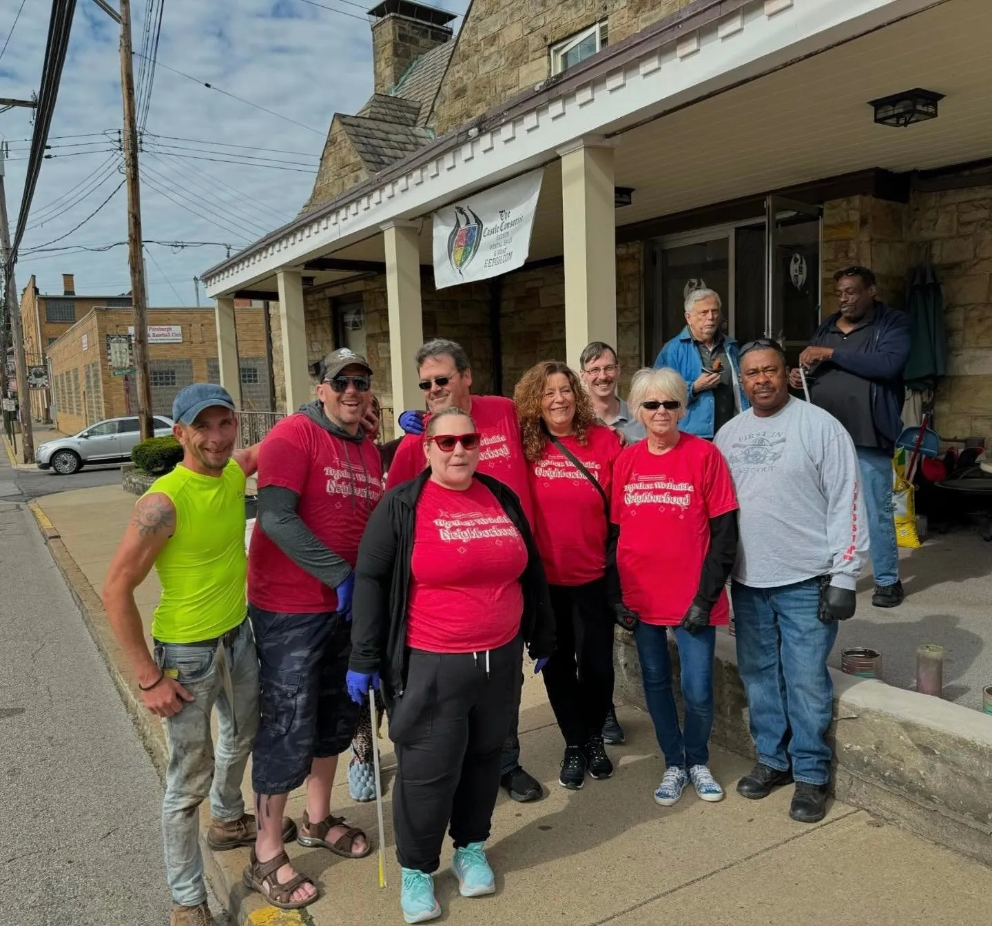 McKees Rocks Assembly volunteers serving the neighborhood